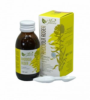 Монграссе RHODIOLA ROSEA сироп золотого корня, 100 мл., Сашера-Мед