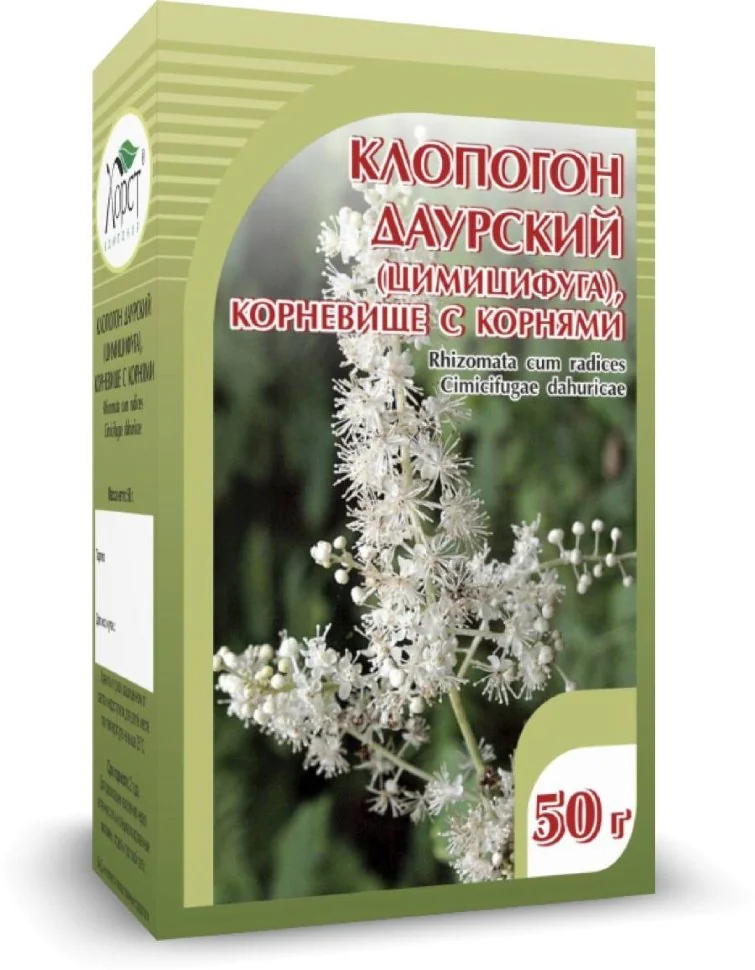 Купить Клопогон даурский (цимицифуга), корневище с корнями, 50 г ...