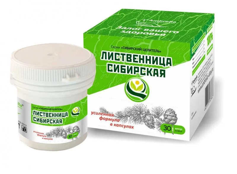 Купить Лиственница сибирская, комплекс для сосудов (усиленная формула ...