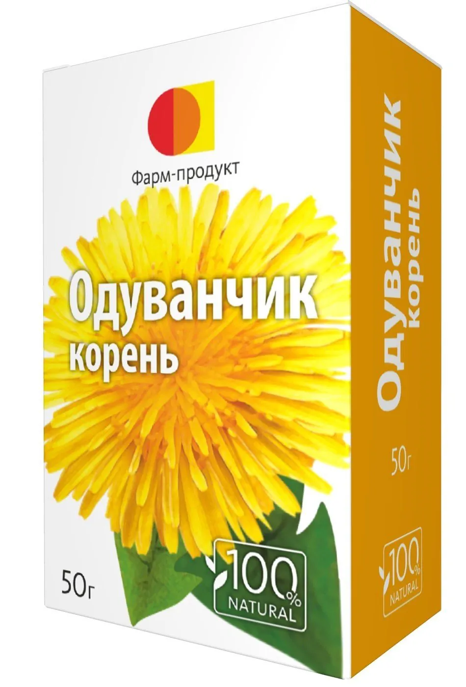 ❤ Купить Одуванчик, корень, фиточай травяной, 50г, Фарм-Продукт в магазине  =9Монахов= цена и отзывы, инструкция