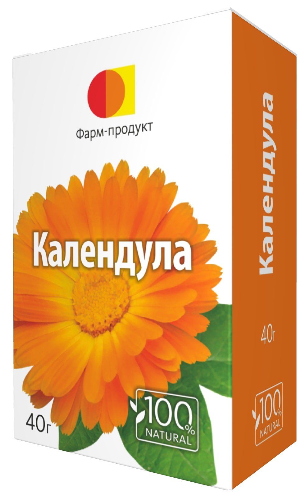 Календула, фиточай травяной, 40г, Фарм-Продукт