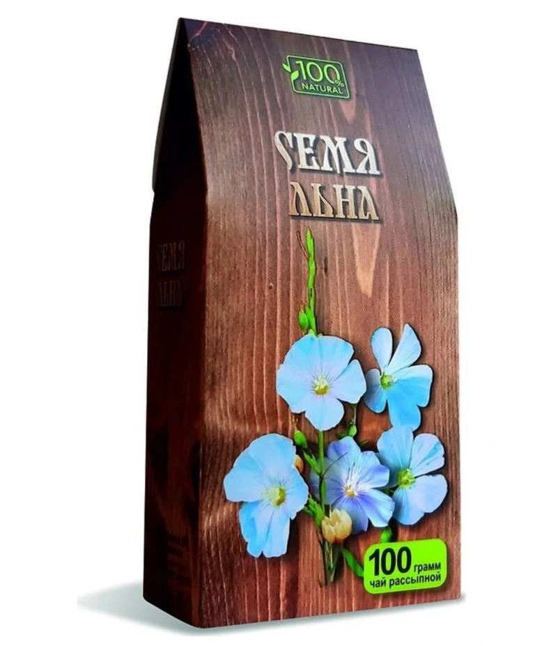Купить Семя льна, 100г, Фарм-Продукт в магазине =9Монахов= цена и ...