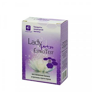 Lady Factor Estrotest (восстановление гормонального баланса), таб 30 шт по 800 мг, Сашера-Мед lady