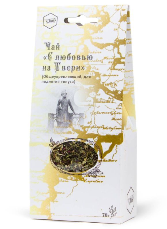 цена Чай С любовью из Твери (общеукрепляющий, для тонуса), 70 гр.., Жива