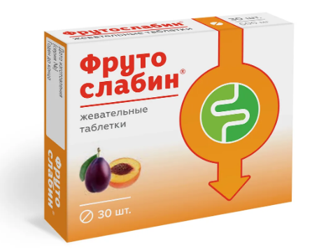 Фрутослабин, таблетки жевательные 600 мг, 30 шт., ВИТАМИР
