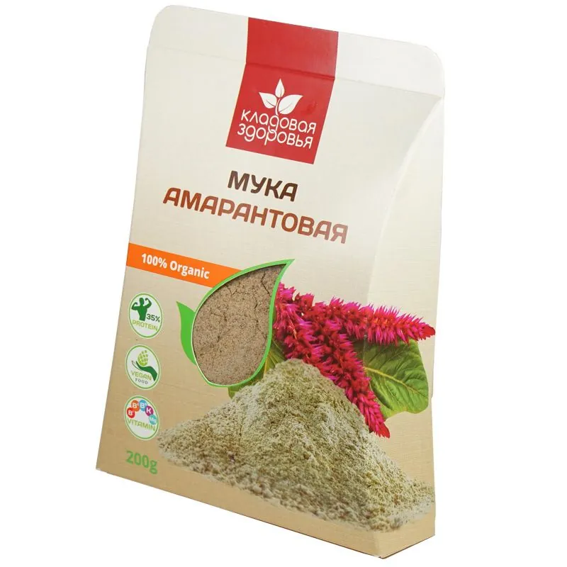Купить Мука амарантовая 200гр , Кладовая здоровья - отзывы цена инструкция