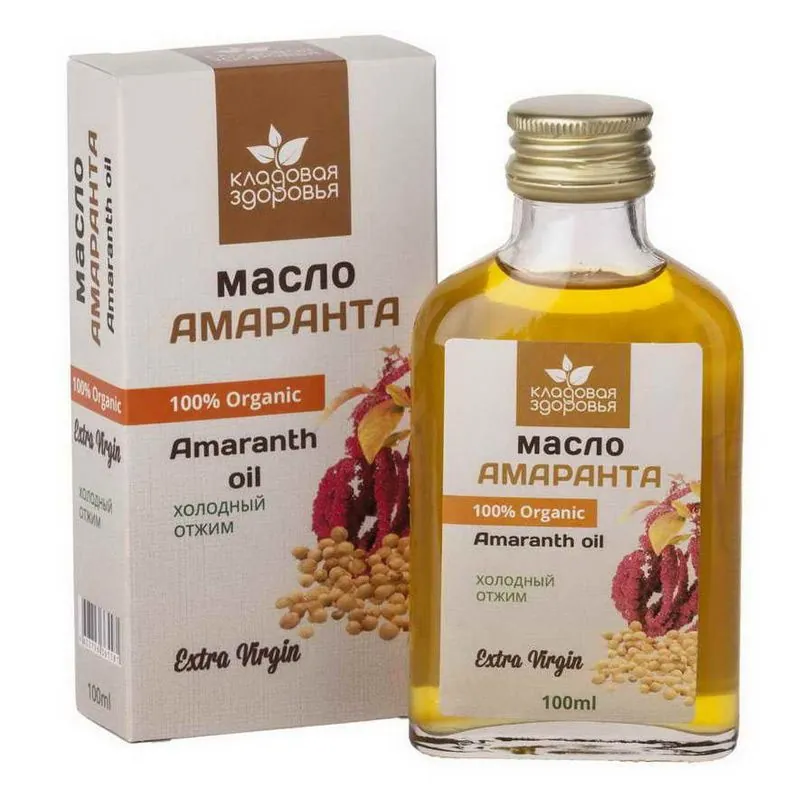 Купить Масло амаранта нераф.высший сорт, 100мл, Кладовая здоровья ...