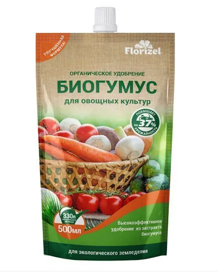 Купить Биогумус овощной, 500мл, Florizel | цена отзывы инструкция