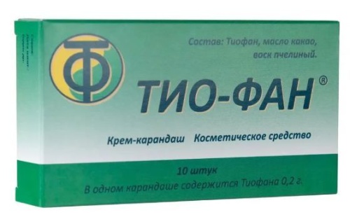 Тиофан крем-карандаш (суппозитории) 0.2 гр., 10 шт., Новосибирский завод антиоксидантов крем карандаш с мумие суппозитории 10 шт жива