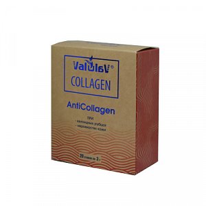 цена ValulaV Collagen Антиколлаген 20 стиков по 3 г, Сашера-Мед