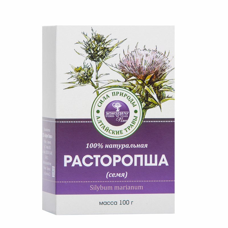 Расторопша (плоды, семя), 100 гр., Алфит Плюс