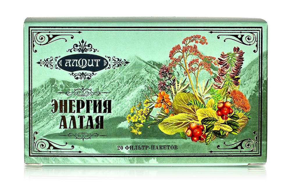 

Энергия Алтая, 40 г (20 ф-пак по 2 г), Алфит