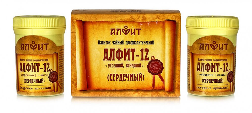 Чайный напиток Алфит-12 сердечный, 120 г (60 брикетов по 2 г), Алфит алфит 23 кровоочистительный напиток чайный профилактический 120 г