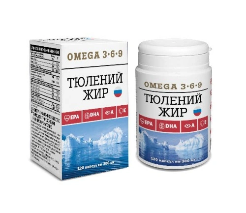 Купить Тюлений жир в капсулах, 120 капс., Компас Здоровья - отзывы цена ...