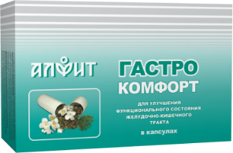 БАД Фитосборы в капсулах Гастрокомфорт (блистер), 60  капсул по 420 мг, Алфит