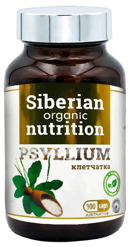 Купить Псиллиум клетчатка (мука семян подорожника) (100 капсул), Натив ...