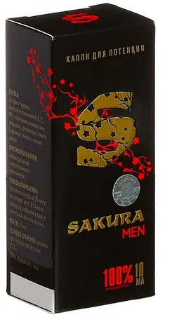 Купить Sakura men (Сакура мен) концентрат, 10 мл, Сашера-Мед - отзывы ...