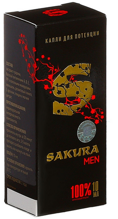 Sakura men (Сакура мен) концентрат, 10 мл, Сашера-Мед цена и фото