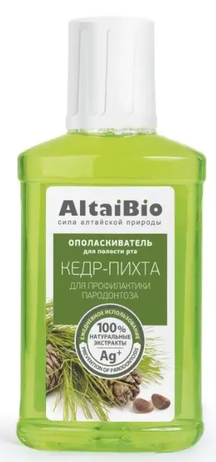 Купить Алтайбио Ополаскиватель для полости рта "Кедр-Пихта ...