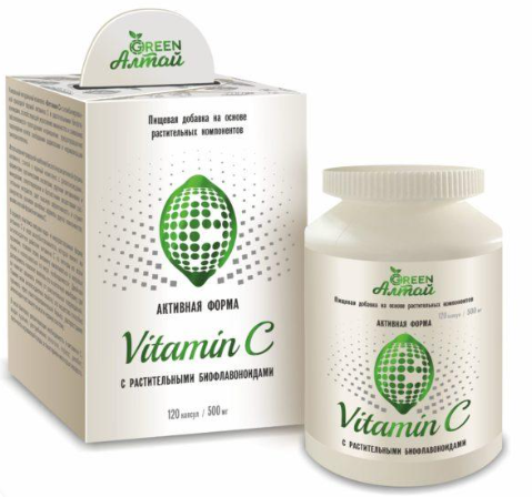 Витамин С Активная форма с растительными БИОФЛАВОНОИДАМИ, капсулы 120 шт., Амбрелла