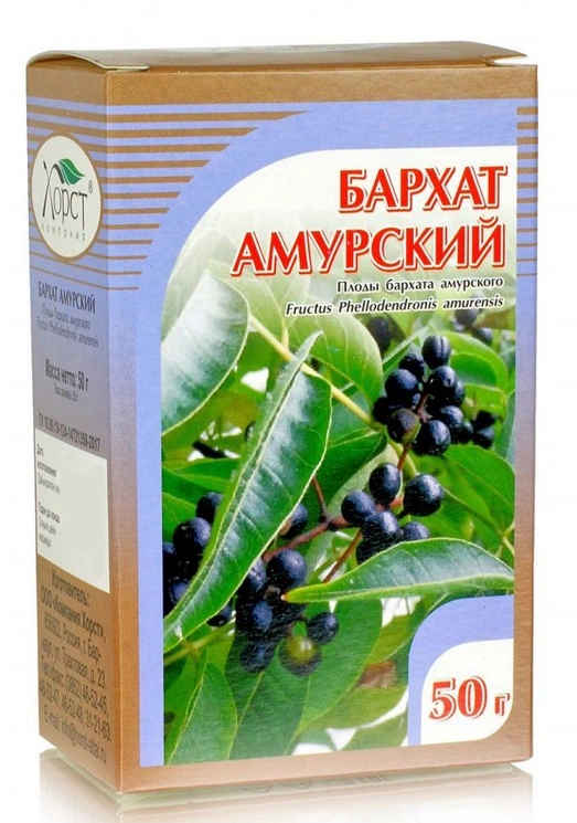 Купить Бархат амурский, плоды 50 г. в магазине =9Монахов= цена и отзывы ...