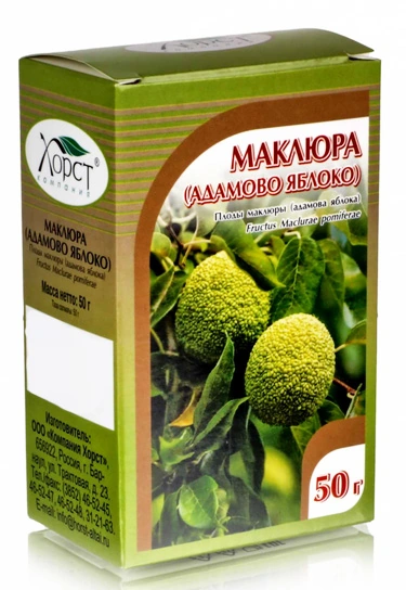 Купить Маклюра (адамово яблоко), плоды 50 г. | цена отзывы инструкция