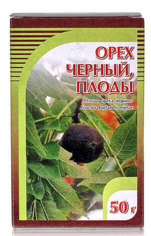 Орех черный, плоды 50 г.