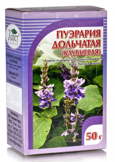 

Пуэрария дольчатая (клубневая), корень 50 г.