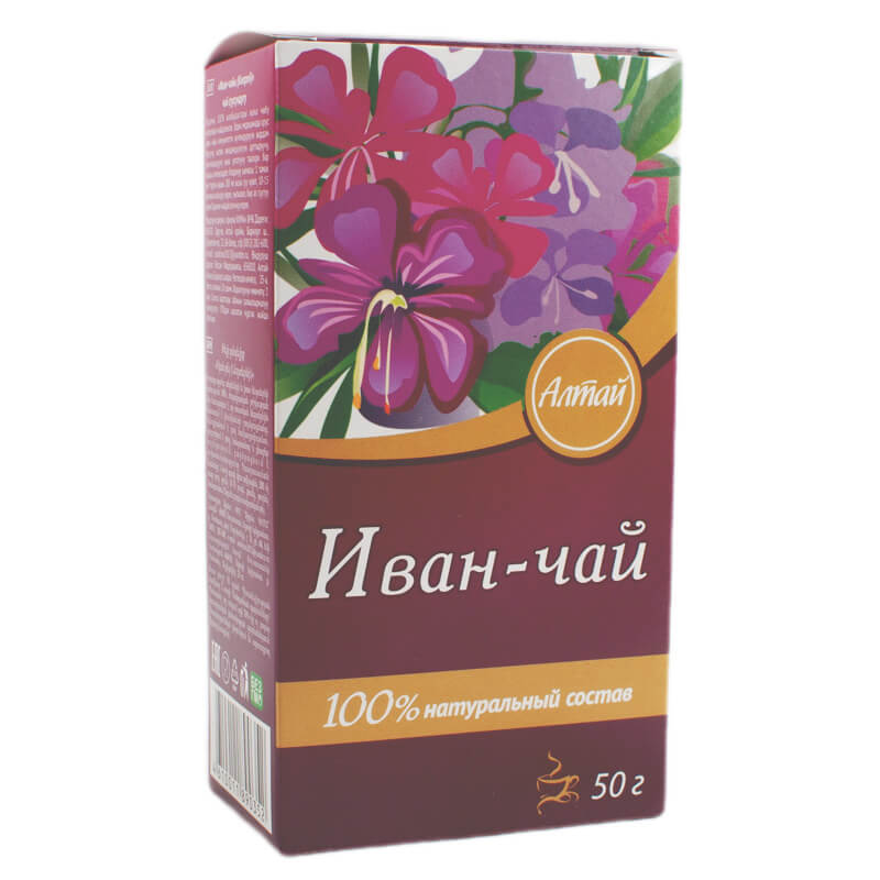 Иван-чай (Кипрей узколистный), 50 г, КИМА иван чай кипрей 20 пакетиков по 1 5 г
