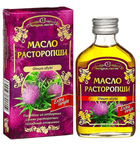 Масло расторопши, 100 мл., серия Алтай