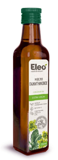 Масло хельбы (пажитника),250 мл. , серия Eleo масло рыжиковое 250 мл серия eleo