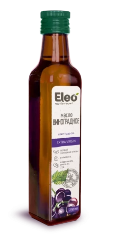 Масло виноградной косточки, 250 мл. , серия Eleo масло расторопши 250 мл серия eleo