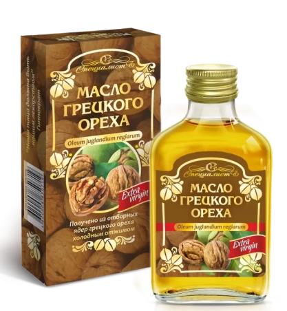 Масло грецкого ореха, 100 мл., серия Алтай масло грецкого ореха eleo 250 мл