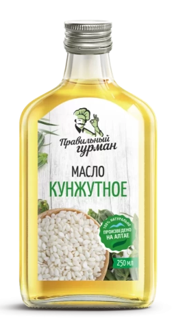 Масло кунжутное, 250 мл., серия Правильный гурман