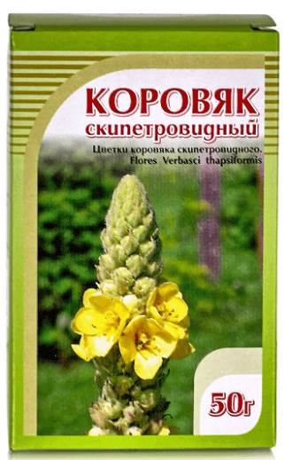 Коровяк скипетровидный, цветки, 50 г., Хорст