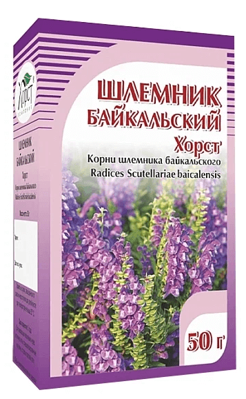 Шлемник байкальский, корни, 50 г., Хорст амурский бархат и шлемник байкальский 4 шт по 100 мл