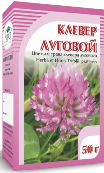 Купить Клевер луговой, цветки, 50 г., Хорст | цена отзывы инструкция
