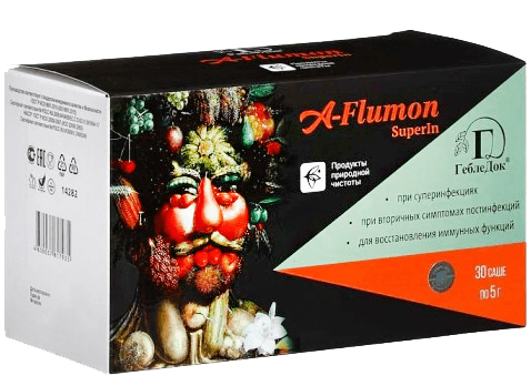 A-Flumon (А флумон) SuperIn, саше 30 шт по 5 г, Сашера-Мед