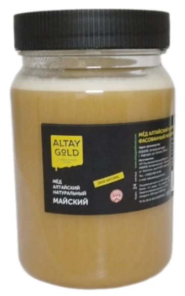 Мёд классический Майский, 1 кг, Altay GOLD мёд классический лесной 1 кг altay gold
