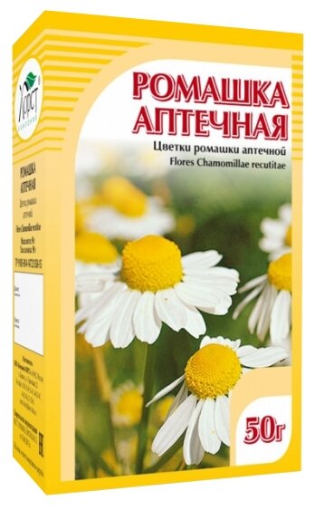 Ромашка аптечная, цветки, 50 г., Хорст ромашка аптечная fito алтай 50 0