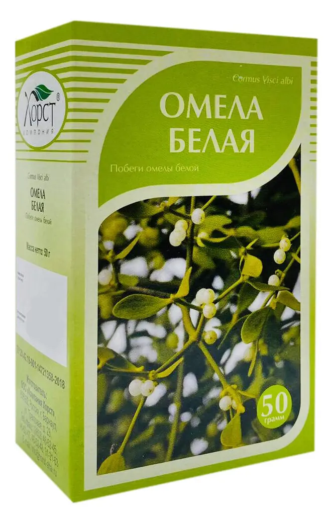 Купить Омела белая, побеги 50 г., Хорст | цена отзывы инструкция