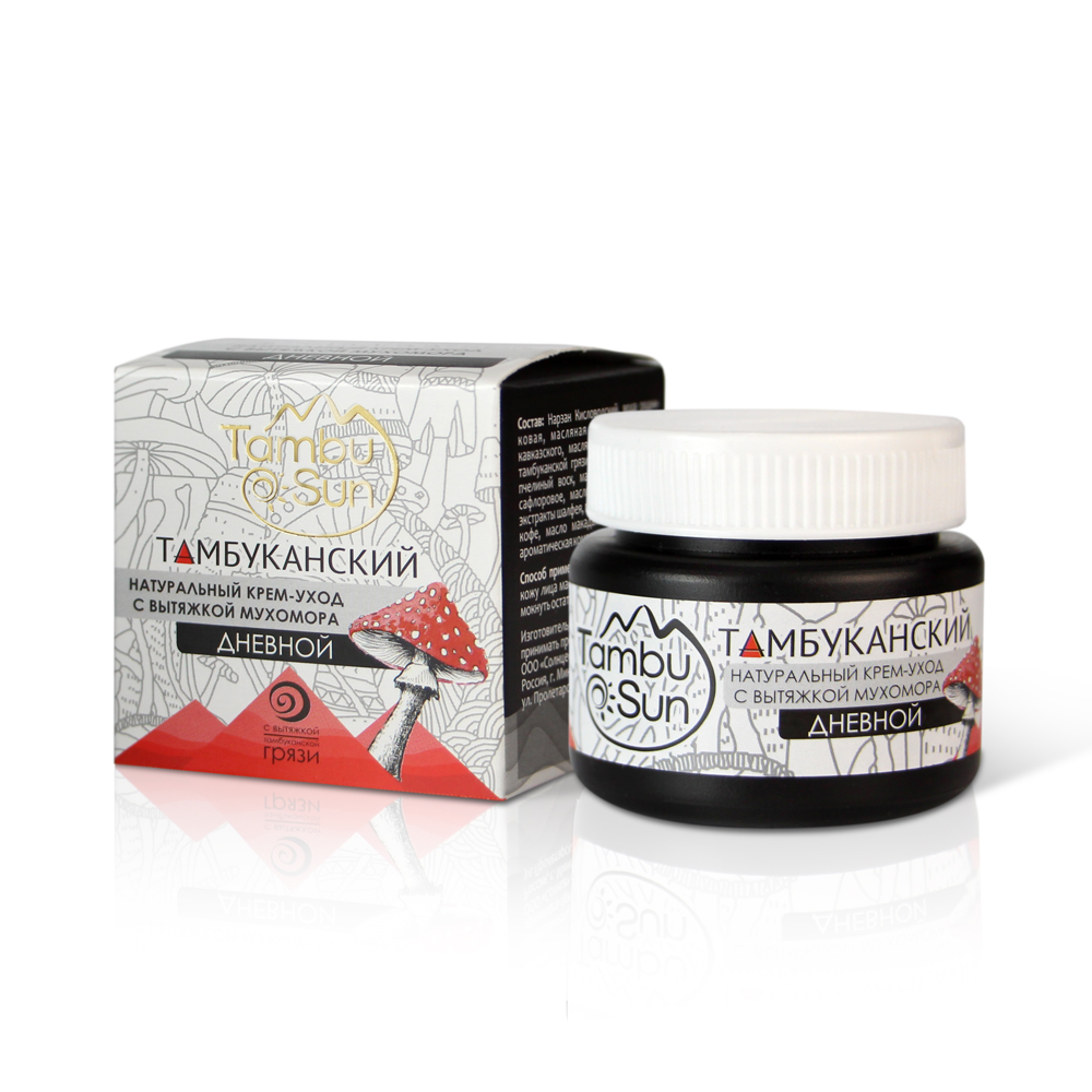 Крем с вытяжкой мухомора Дневной пластик 50мл TambuSun 226₽
