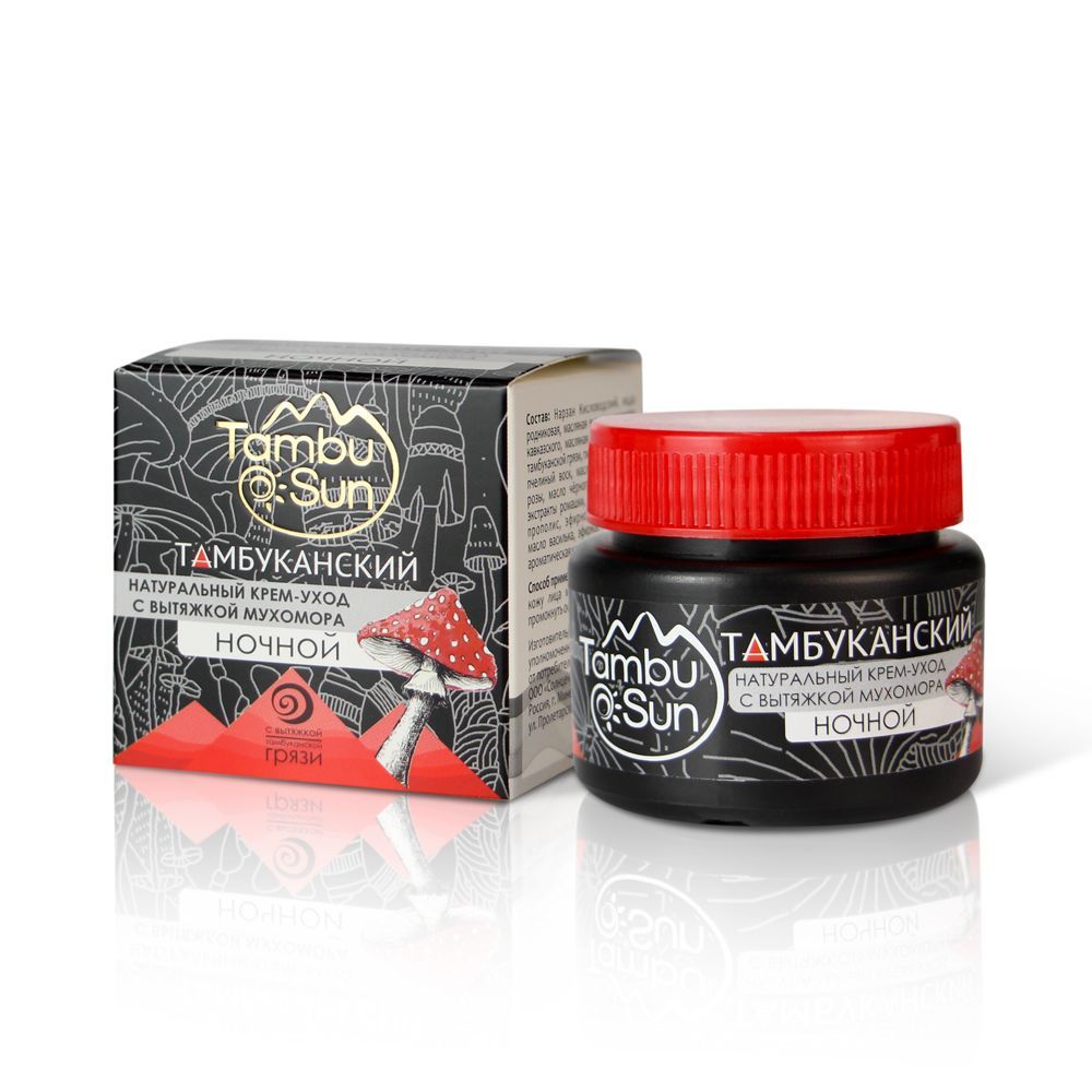 Крем с вытяжкой мухомора Ночной пластик 50 мл TambuSun 287₽
