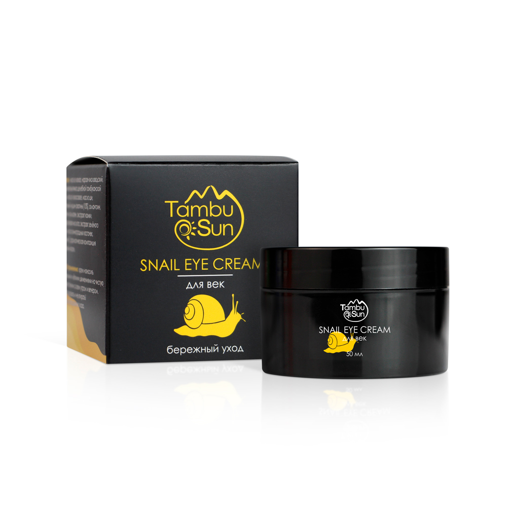 Крем Snail eye cream для век Бережный уход пластик 50 мл TambuSun 266₽