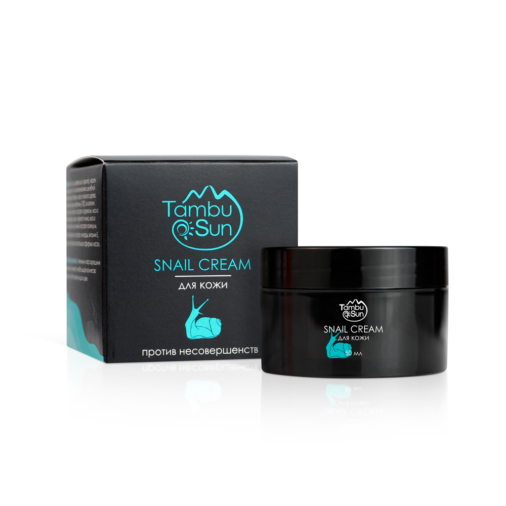 

Крем Snail cream для кожи Против несовершенств,пластик,50мл,TambuSun