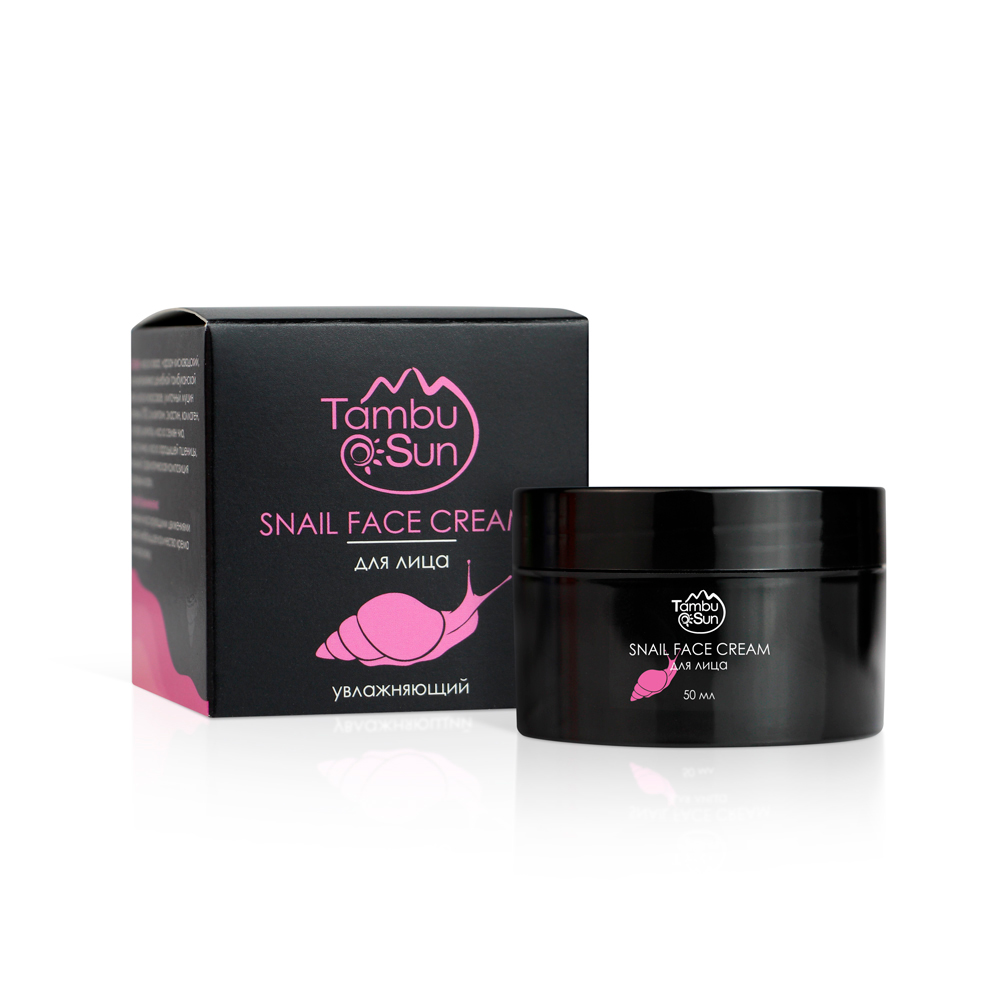 Крем Snail face cream для лица Увлажняющийпластик50млTambuSun 266₽