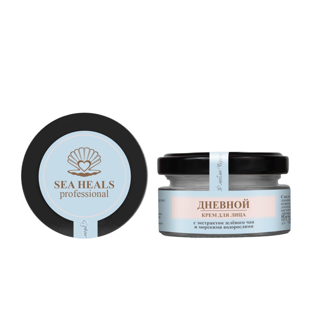 Крем для лица Дневной стекло 40 мл SEA HEALS 242₽