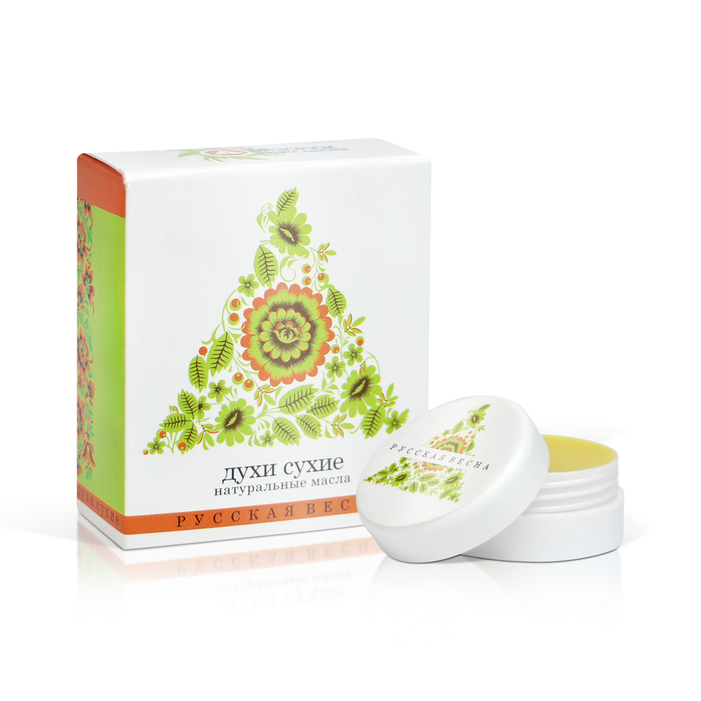 Духи сухие Русская весна пластик 5 мл Бизорюк 235₽