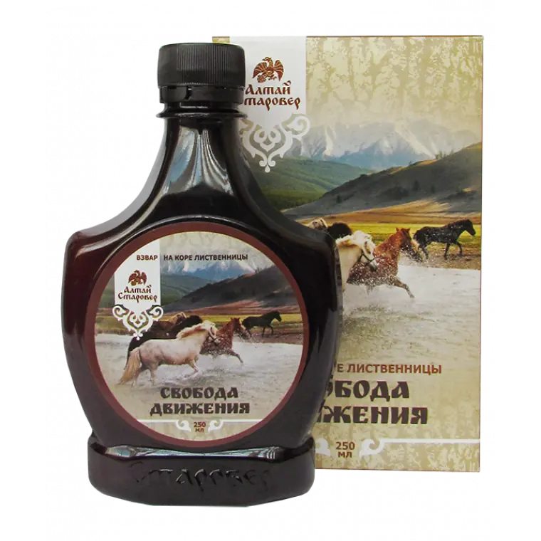 Купить Взвар на коре лиственницы Свобода движения, 250 мл, Алтай ...
