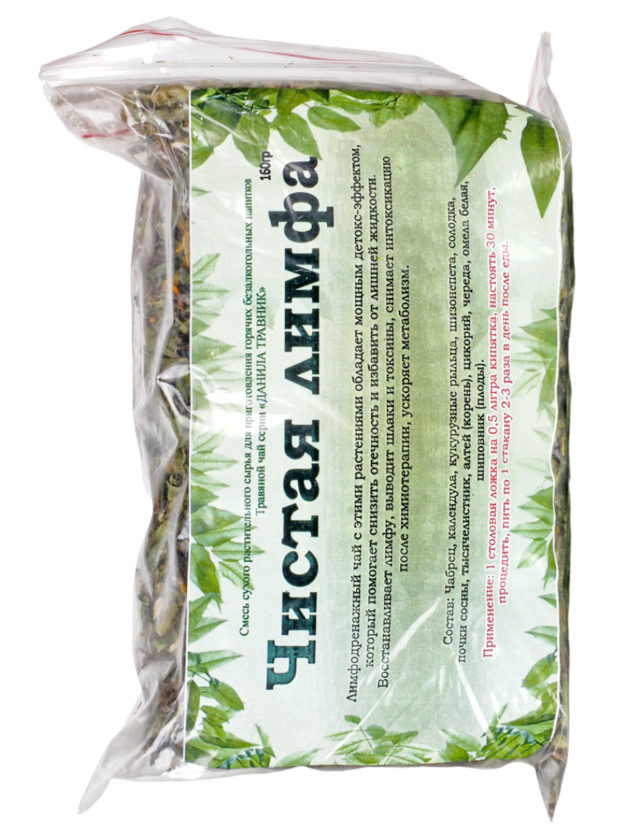 Сбор Чистая лимфа уп160 гр Данила Травник 287₽